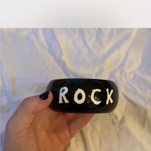 Raffia & Bossa Paris Rare, vintage acrylic bracelet.